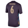 Maglia ufficiale Inghilterra Maguire 6 Trasferta Euro 2024 per Uomo